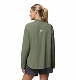 Blusa-Para-Mujer-Manga-Larga-PFG-Wild-Cast™-Verde-Vestuario