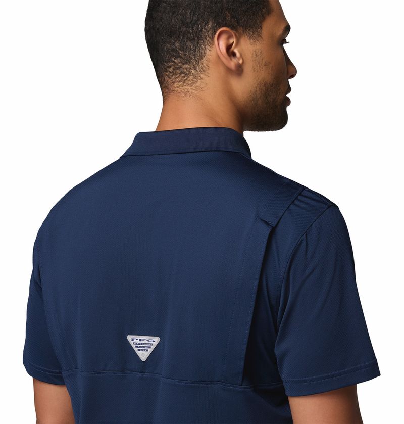 Polo-Para-Hombre-Pique-Low-Drag-Offshore™-Azul-Vestuario