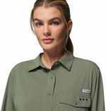 Blusa-Para-Mujer-Manga-Larga-PFG-Wild-Cast™-Verde-Vestuario