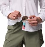 Blusa-Para-Mujer-Manga-Larga-PFG-Bahama™-Elite-Blanca-Vestuario