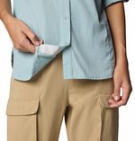 Blusa-Para-Mujer-Manga-Larga-PFG-Wild-Cast™-Celeste-Vestuario