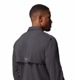 Camisa-Para-Hombre-Manga-Larga-PFG-Bahama™-Elite-Plomo-Vestuario