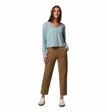 Pantalon-Para-Mujer-Recto-Roc™-Marron-Vestuario