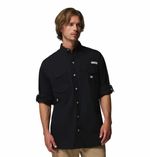 Camisa-Para-Hombre-PFG-Manga-Larga-Bonehead™-Negra-Vestuario