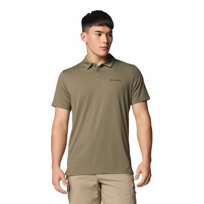 Polo Para Hombre Pique Tech Trail™ Utility Verde Vestuario