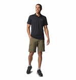 Polo-Para-Hombre-Pique-Tech-Trail™-Utility-Negro-Vestuario