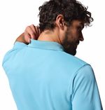 Polo-Para-Hombre-Pique-Utilizer™-Celeste-Vestuario