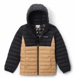 Casaca-Para-Niño-Sintetica-Con-Capucha-Powder-Lite™-II-Negra-Vestuario