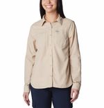 Blusa-Para-Mujer-Manga-Larga-Silver-Ridge™-3.0-Beige-Vestuario