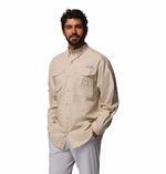 Camisa-Para-Hombre-Manga-Larga-PFG-Bonehead™-Beige-Vestuario