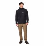 Polar-Para-Hombre-Con-Cierre-Completo-Fast-Trek™-Overlay-Negro-Vestuario