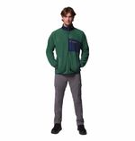 Polar-Para-Hombre-Con-Cierre-Completo-Fast-Trek™-Overlay-Verde-Vestuario