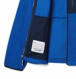 Polar-Para-Niño-Con-Cierre-Completo-Fast-Trek™-IV-Azul-Vestuario