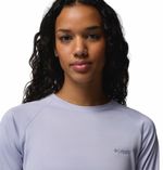 Polo-Manga-Larga-PFG-Tidal-Tee™-II-Morado-Para-Mujer