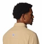 Camisa-Para-Hombre-Manga-Larga-PFG-Wild-Cast™-Mostaza-Vestuario