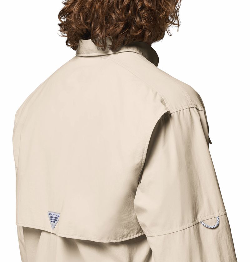 Camisa-Manga-Larga-PFG-Bahama™-II-Beige-Para-Hombre