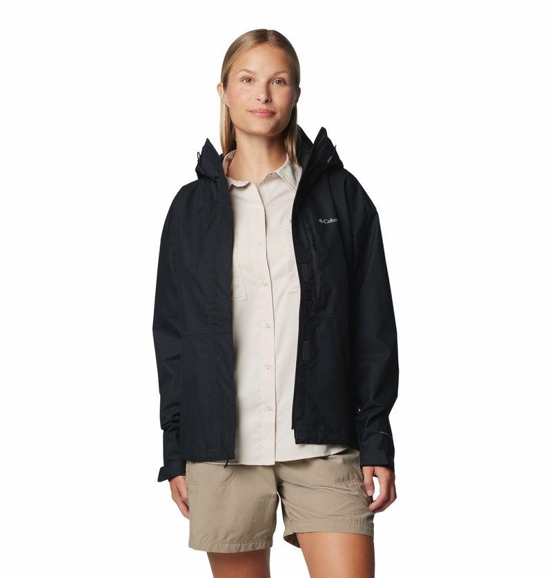 Casaca-Para-Mujer-Impermeable-Hikebound™-II-Negra-Columbia