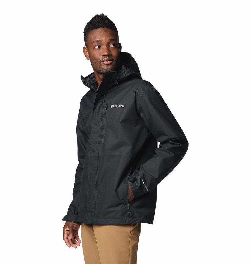 Casaca-Para-Hombre-Impermeable-Hikebound™-II-Negra-Columbia