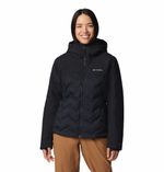 Casaca-De-Plumas-Con-Capucha-Grand-Trek™-III-Negra-Para-Mujer