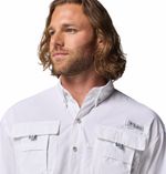 Camisa-Manga-Larga-PFG-Bahama™-II-Blanca-Para-Hombre