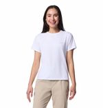 Polo-Para-Mujer-Manga-Corta-Sun-Trek™-Blanco-Columbia
