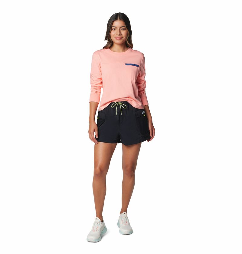 Short-Para-Mujer-Ropa-de-Baño-PFG-Open-Water™-Negro-Columbia