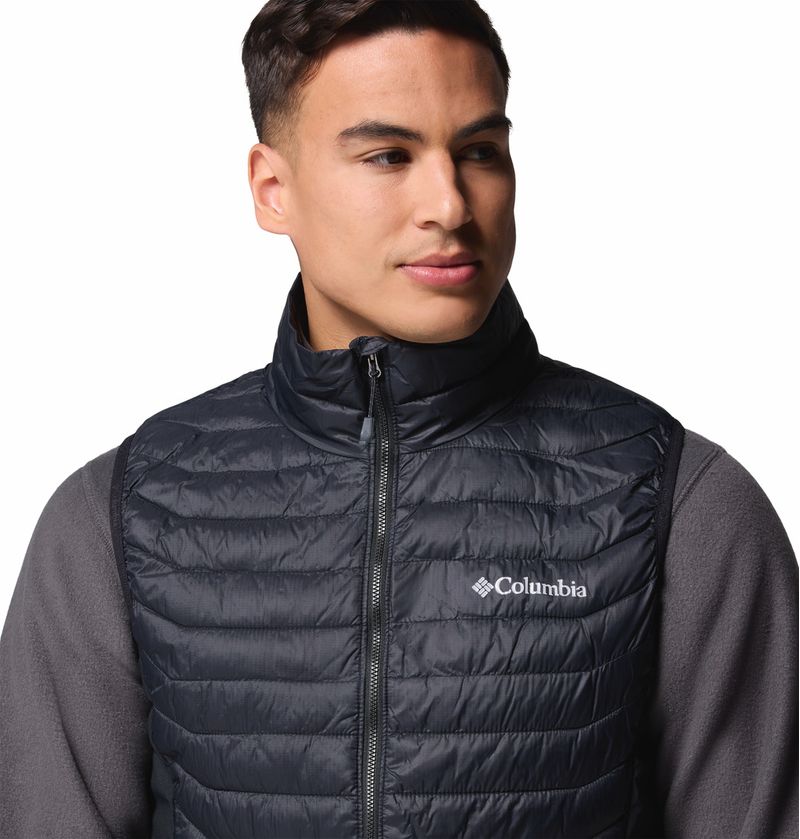 Chaleco-Para-Hombre-Sintetico-Powder-Pass™-Negro-Vestuario