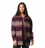 Blusa-Para-Mujer-Manga-Larga-Calico-Basin™-Guinda-Columbia