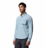 Camisa-Para-Hombre-Manga-Larga-PFG-Wild-Cast™-Celeste-Vestuario