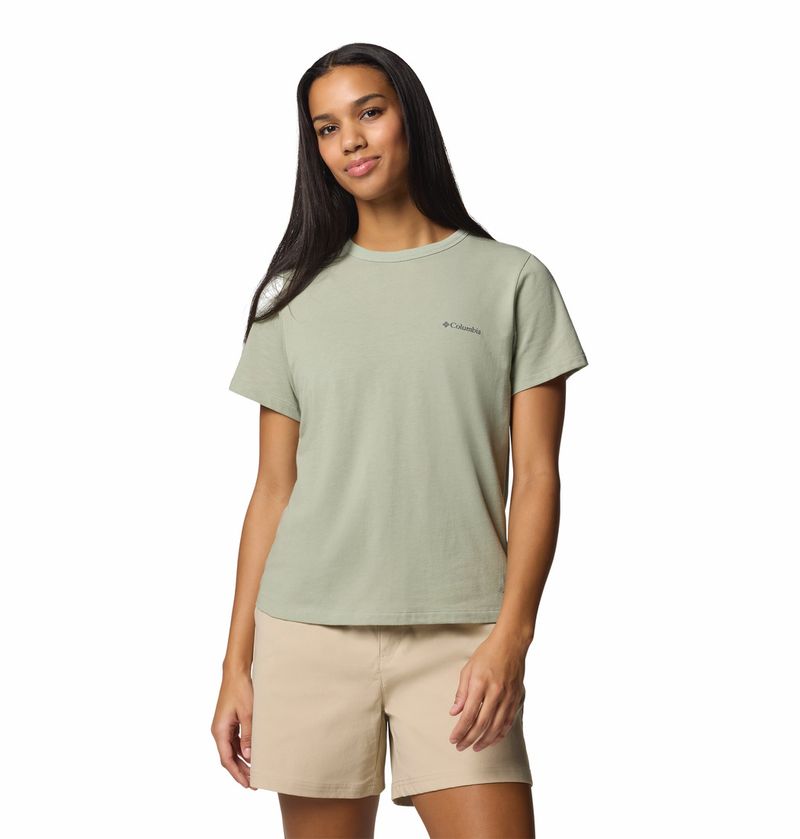 Polo-Para-Mujer-Manga-Corta-Sun-Trek™-Verde-Columbia