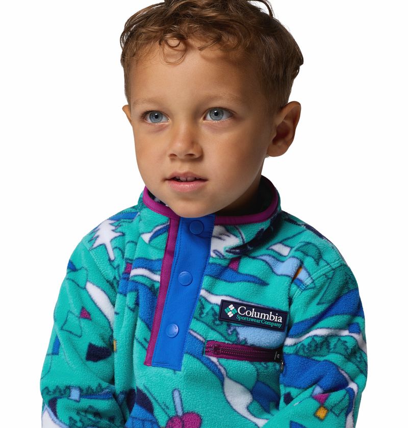 Polar-Para-Niño-1-2-Cierre-Con-Broche-CSC-X-Disney-Celeste-Vestuario